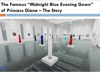 The Famous “Midnight Blue Evening Gown” of Princess Diana – The Story