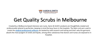 Get 30% Off on all Medical Scrubs valid till 31st May'2021
