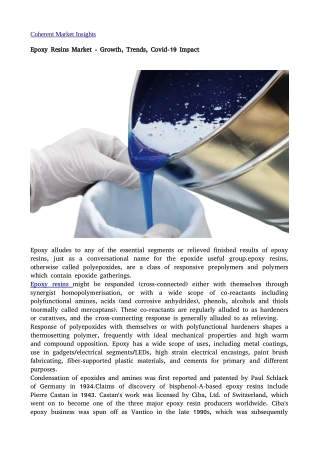 Epoxy Resins Market 29