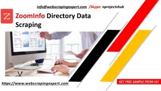 ZoomInfo Directory Data Scraping