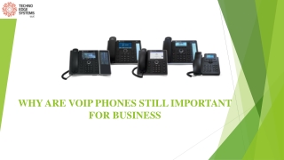 Why are VoIP Phones Still Important for Business?