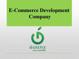 E-Commerce Development Company