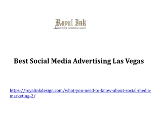 Best Social Media Advertising Las Vegas