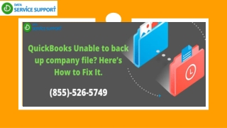 Methods to backup company file in QuickBooks