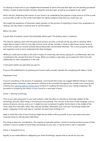 <h> Thinking About Painting Your Home Yourself?  Right here Is A  Advice About D