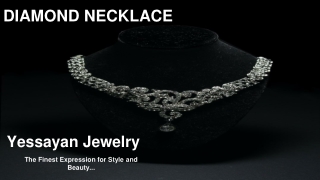 Diamond necklace in Saudi Arabia _ Diamond Choker Necklace
