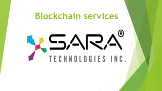 Blockchain Consulting Services