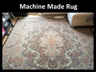 Machine made Persian rugs