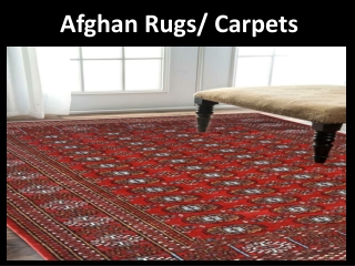 Afghan rugs
