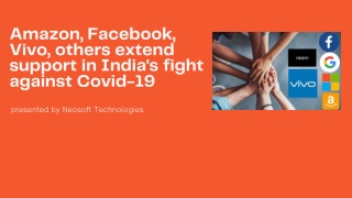 Neosoft Technologies Reviews -  India's fight against Covid-19