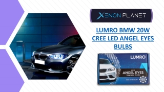 LUMRO BMW 20W CREE LED Angel Eyes Bulbs