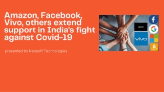Neosoft Technologies Reviews - India's fight against Covid-19