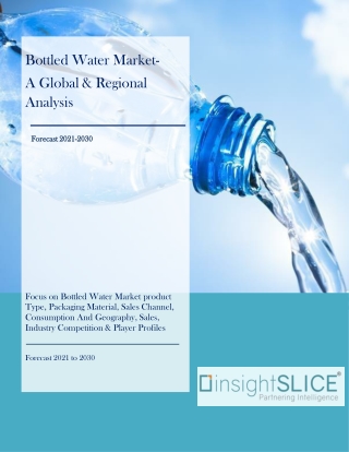 Bottled Water Market-Size, Share, Sales, Analysis, Forecast By 2020-2030