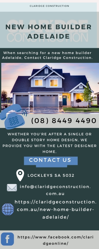 New Home Builder Adelaide