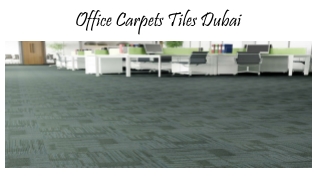 Office carpet tiles