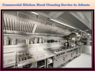 Commercial Kitchen Hood Cleaning Service in Atlanta