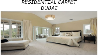 RESIDENTIAL CARPET DUBAI