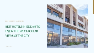 Best Hotels in Jeddah to Enjoy the Spectacular Views of the City