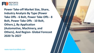 Power Take-off Market Demand, Share, Growth, PESTLE Analysis, Global Industry