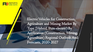 Electric Vehicles Market Research Report, Size, Share, Industry Outlook - 2021-2