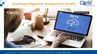 Cloud-based Regression Testing and its benefits