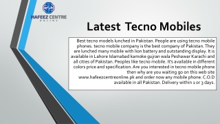 Best quality tenco mobile in Lahore Pakistan