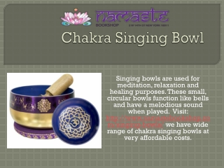 Chakra Singing Bowl