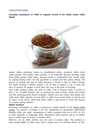 Instant Coffee30