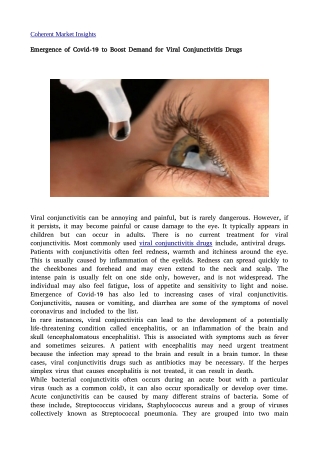 Viral Conjunctivitis Drugs30