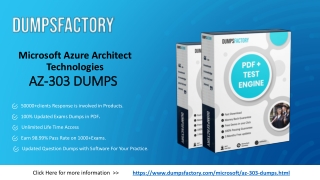 AZ-303 Dumps - Amazon Real Exam Questions Answers DumpsFactory