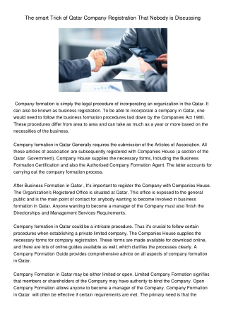 ThesmartTrickofQatarCompanyRegistrationThatNobodyisDiscussing