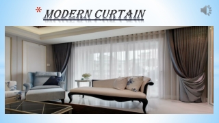MODERN CURTAINS