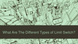 What Are The Different Types of Limit Switch