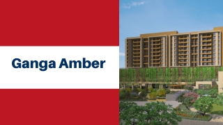 Best residential project in tathawade : Ganga amber