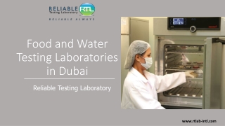 food and water testing laboratories in dubai