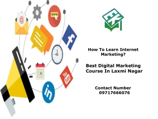 How to learn internet marketing