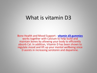 vitamin d3