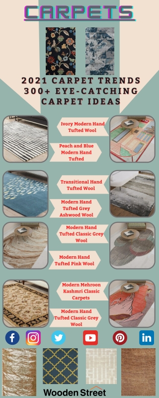 2021 Carpet Trends: 300  Eye-Catching Carpet Ideas