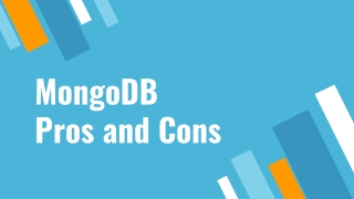MongoDB Pros and Cons
