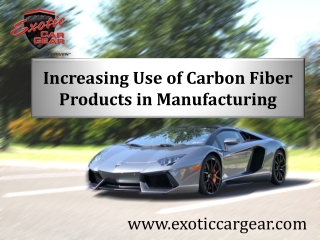 Carbon Fiber Products