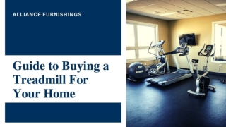 Your Ultimate Guide to Buying a Treadmill for your Home