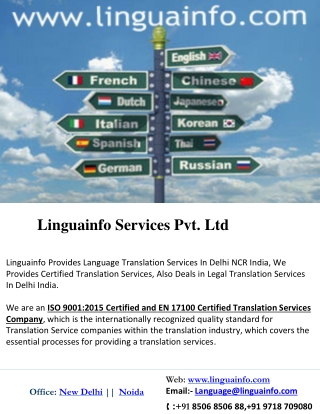 Translation Company In Noida | Legal Translation Services In Delhi India