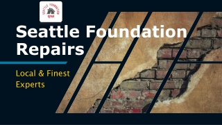 Get Best Residential Foundation Repair Contractors Now Easily