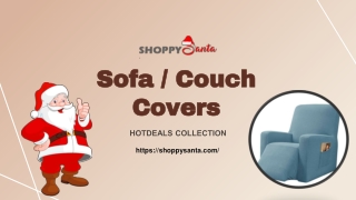 Sofa Couch Covers Online at ShoppySanta