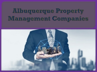 Albuquerque Property Management Companies