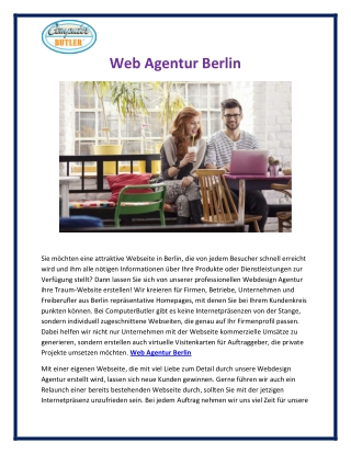 Web Agentur Berlin