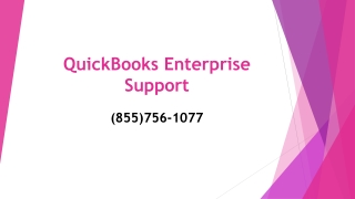 QuickBooks Enterprise Support