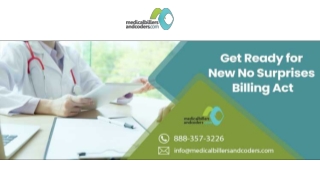 Get Ready for New No Surprises Billing Act