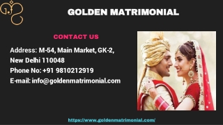 Most Rated Matrimonial Agency in Delhi