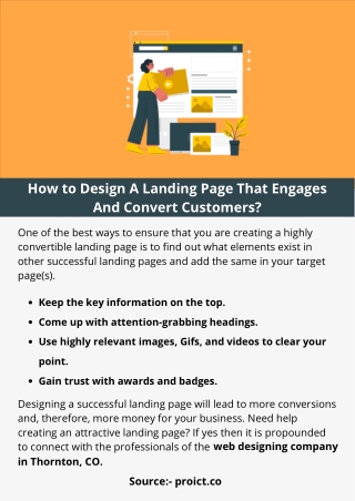 How to Design A Landing Page That Engages And Convert Customers